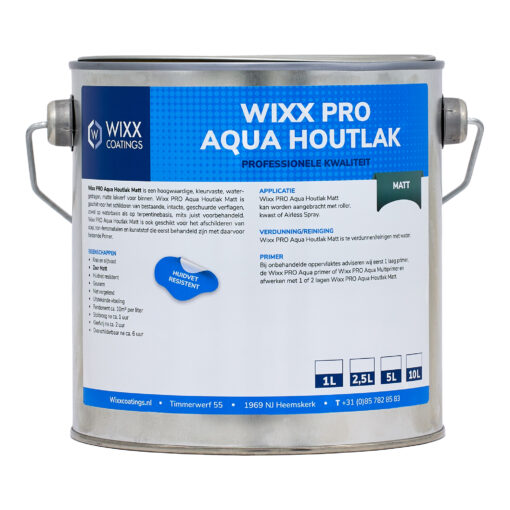 Wixx PRO Aqua Houtlak Matt
